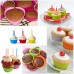 Silicone Cupcake Liners Cake Mold - Lunaoo 24 Nonstick Baking Muffin Cups Heat Resistant Reusable - Make Nice and Cute Cupcakes for Party - BPA Free FDA Approved - B073QRR9MZ